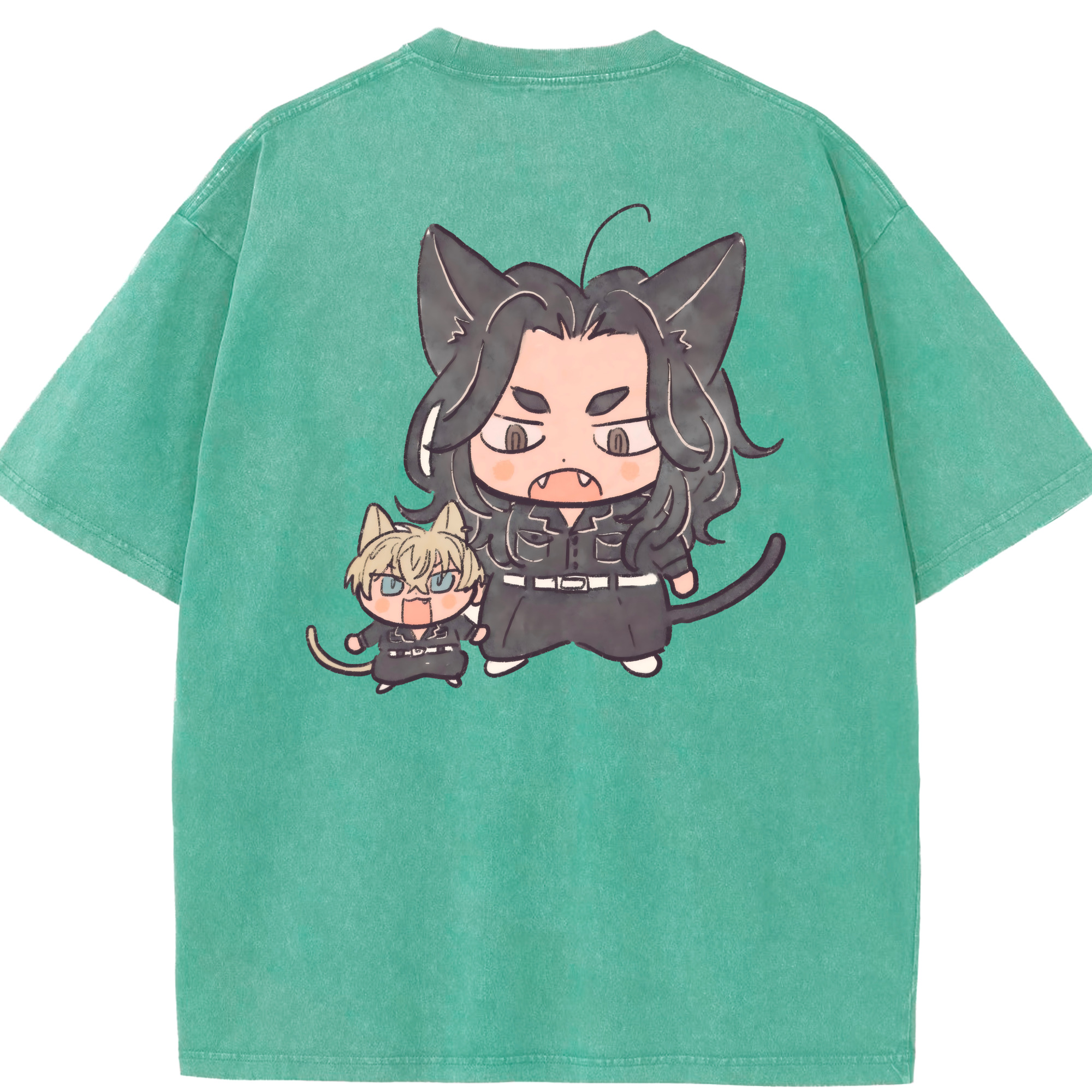 （画像用） 東京リベンジャーズ Tokyo Revengers 綿100% ヴィンテージ風 半袖Tシャツ（背面プリント）